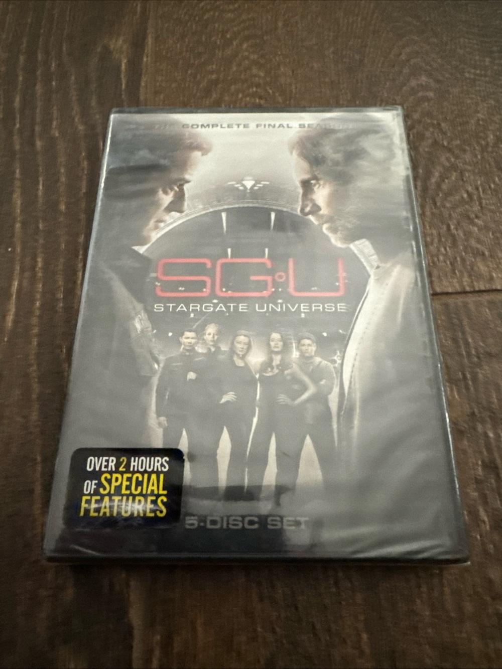 SGU Stargate Universe Complete Final Season DVD Set - Black & Red